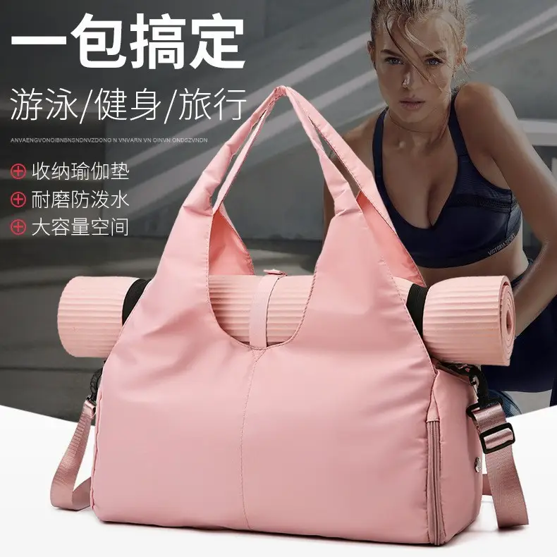 Pink Yoga Fitness Crossbody Bag for Women - Image 8