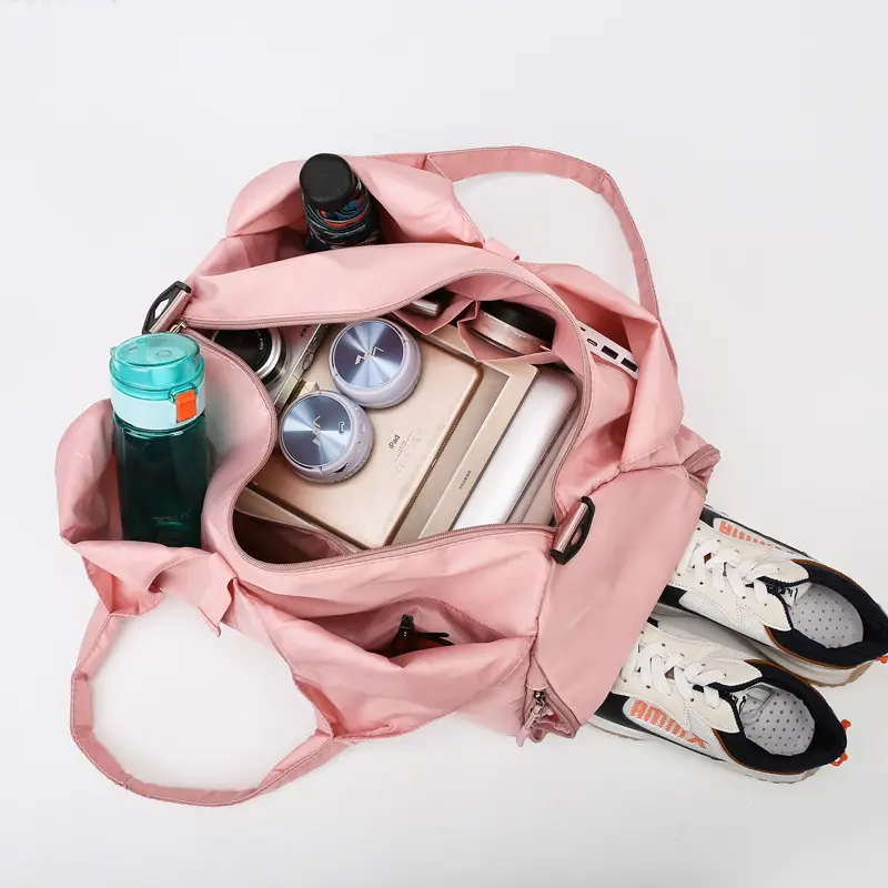 Pink Yoga Fitness Crossbody Bag for Women - Image 10