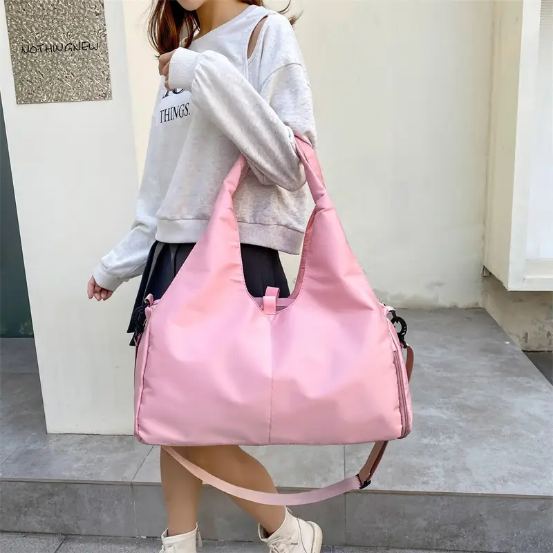 Pink Yoga Fitness Crossbody Bag for Women — feature 13