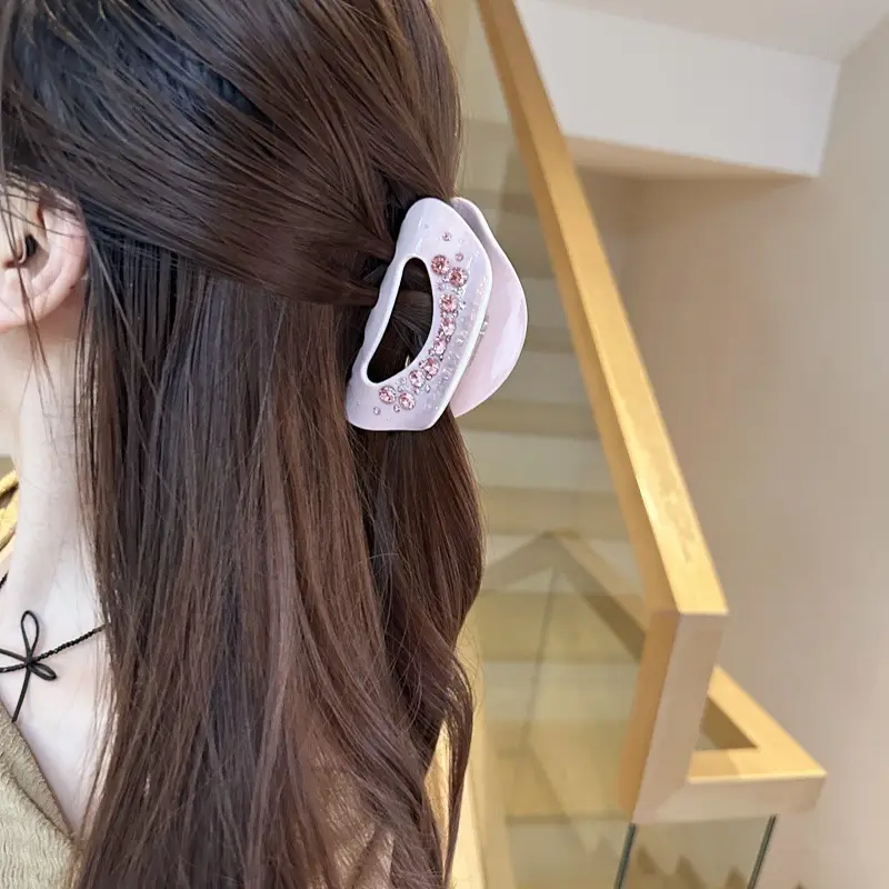 Black Rhinestone Hairpin for Women Medium — feature 7