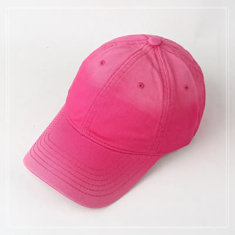 Vintage Pink Distressed Cap for Women — feature 13