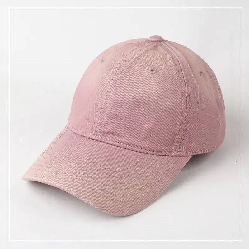 Vintage Pink Distressed Cap for Women — feature 9