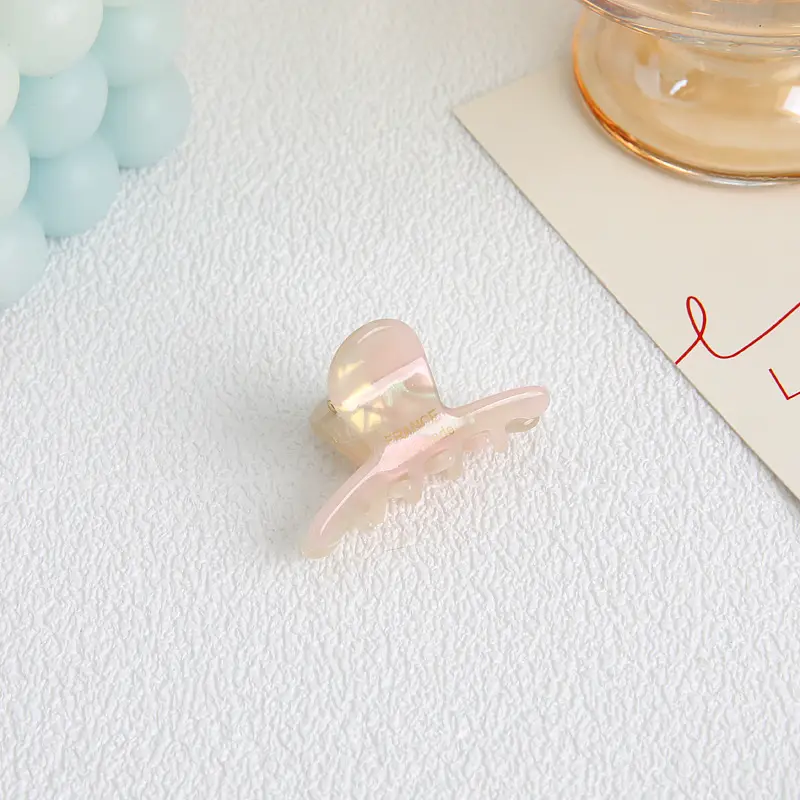 Acetate Hair Clips for Girls - 5 Pcs Colorful Set - Image 5