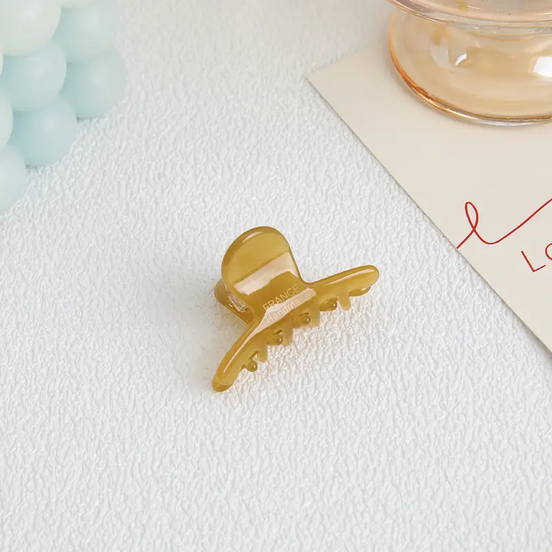 Acetate Hair Clips for Girls - 5 Pcs Colorful Set - Image 8