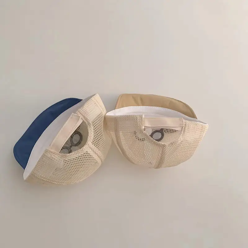 One Pan Baby Hat Cartoon Soft Bristle Breathable Mesh Cap - Image 9