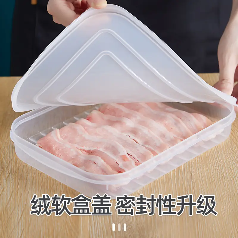 Japanese Style Fish Steak Fresh Box Refrigerator Bacon Sealed