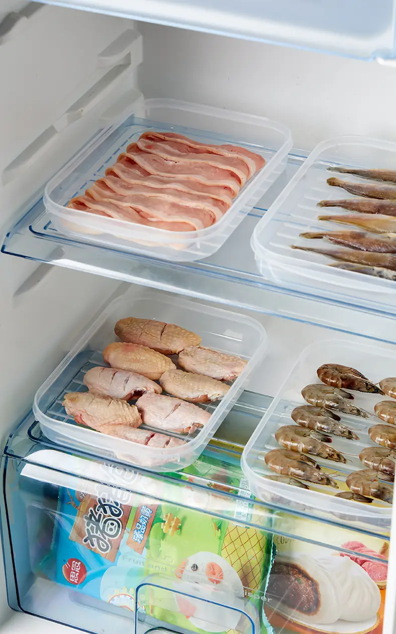 Japanese Style Fish Steak Fresh Box Refrigerator Bacon Sealed — feature 12