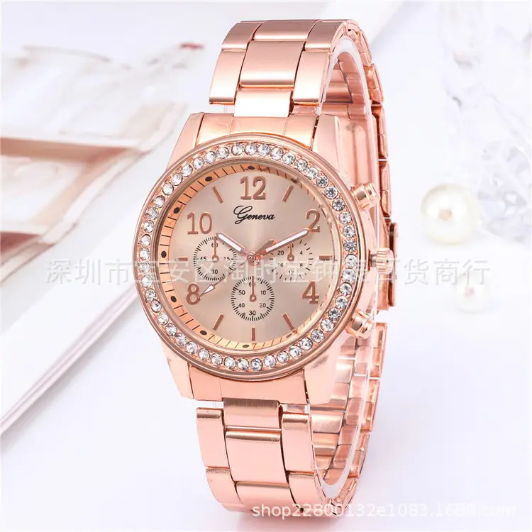 Genuide Diamond Encrusted Women's Quartz Watch — feature 19