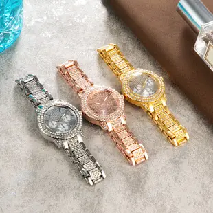 Genuide Diamond Encrusted Women's Quartz Watch — feature 8