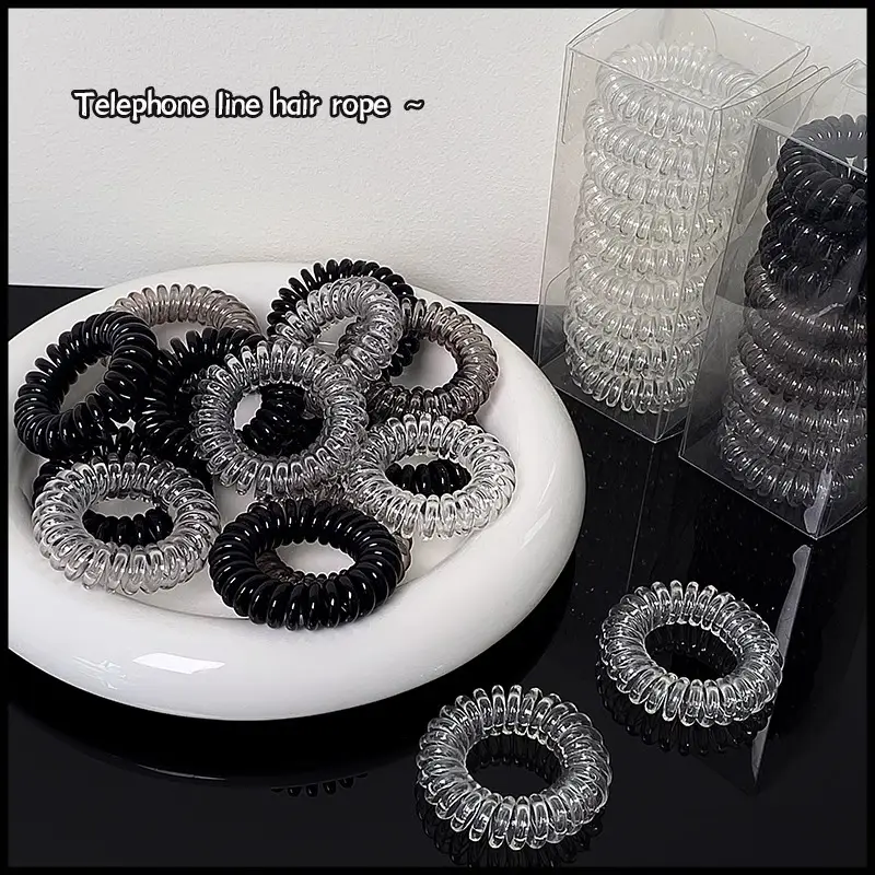Women 2025 Classy Hair Ties with Glitter & Color - Image 30