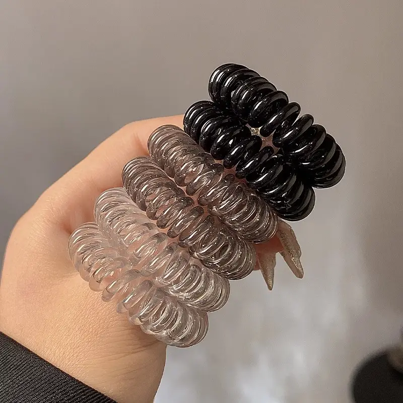 Women 2025 Classy Hair Ties with Glitter & Color - Image 32