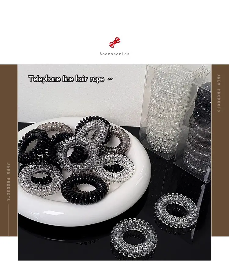 Women 2025 Classy Hair Ties with Glitter & Color — feature 17