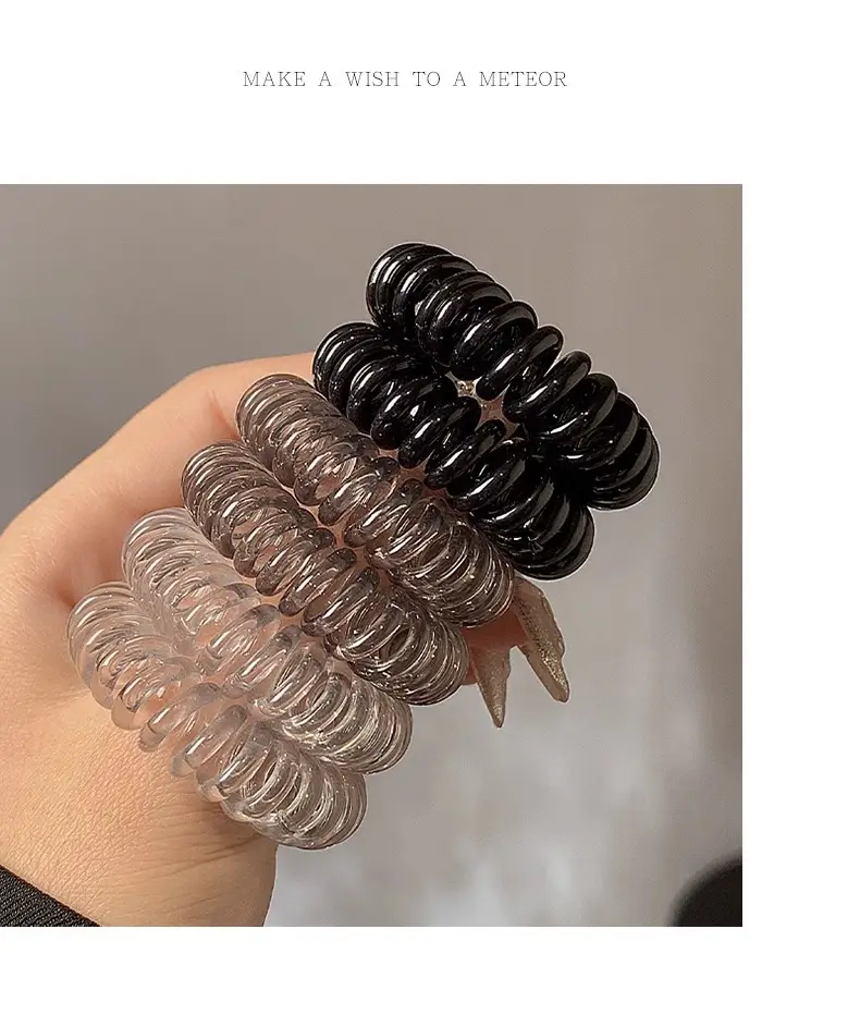 Women 2025 Classy Hair Ties with Glitter & Color — feature 20