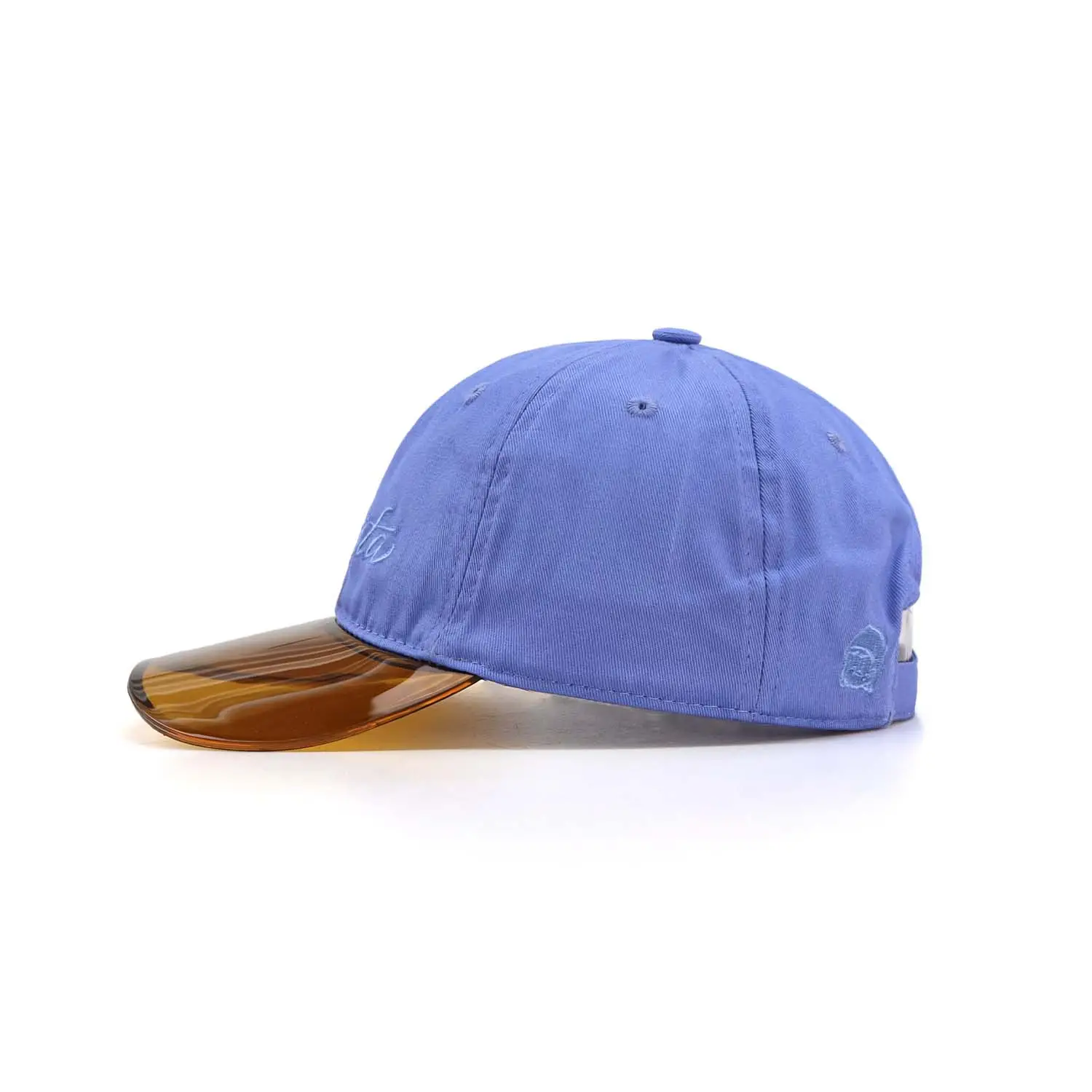 Women's Beige Red Flatback Sunblock Cap Set - Image 4