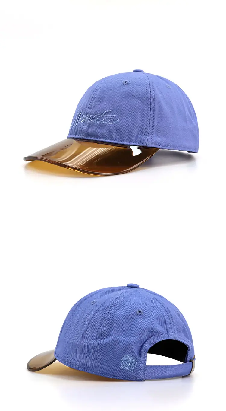 Women's Beige Red Flatback Sunblock Cap Set — feature 7