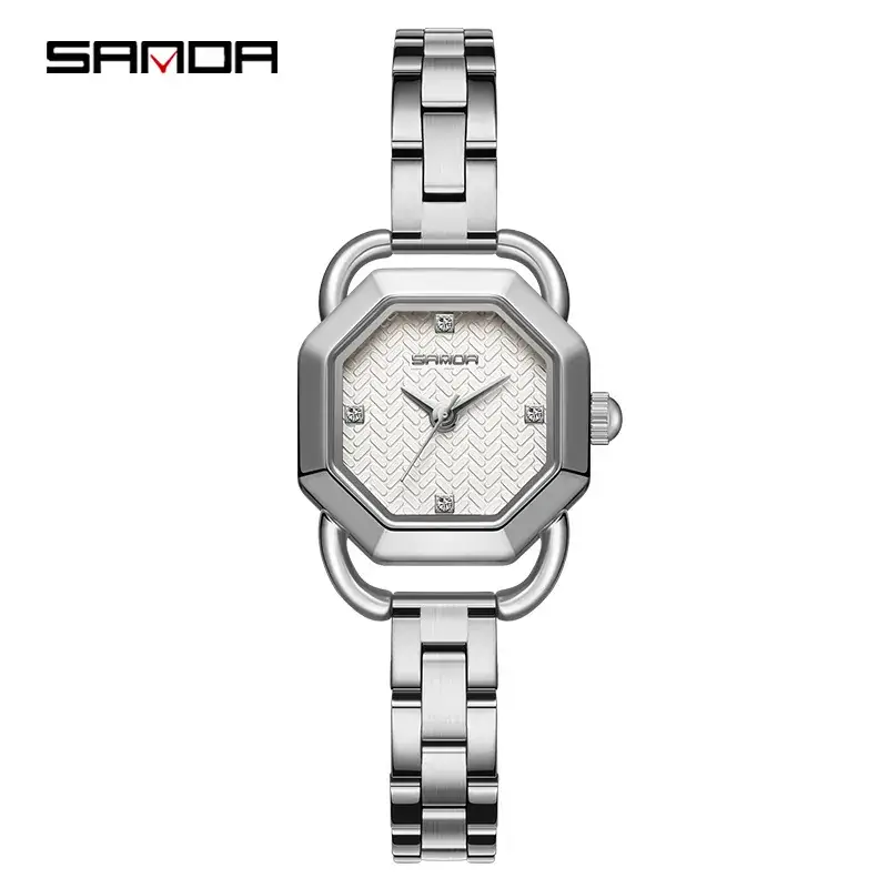 Sanda Women's Green Octagonal Quartz Watch - Image 19