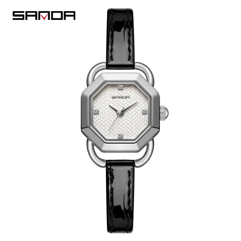 Sanda Women's Green Octagonal Quartz Watch - Image 3