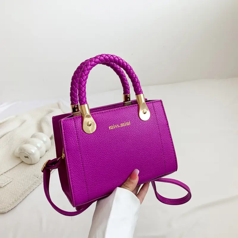 Purple Women's Crossbody Handbag 2025 Trendy Fashion - Image 6