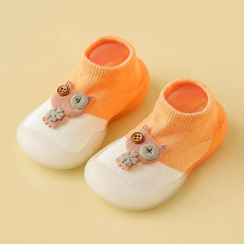 Baby Floor Shoes Cartoon Cute Non-Slip Soft Bottom