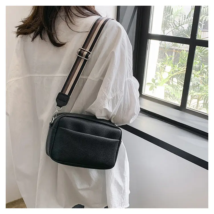 Black PU Leather Crossbody Bag for Women 2025 — feature 11
