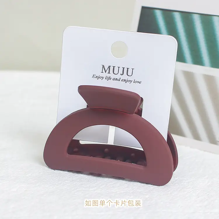 Muju Yellow Hairpin Medium 6cm Rubber Paint Back - Image 8