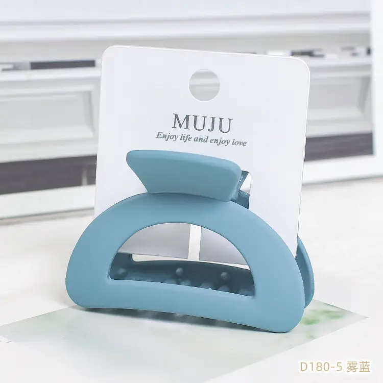 Muju Yellow Hairpin Medium 6cm Rubber Paint Back - Image 5
