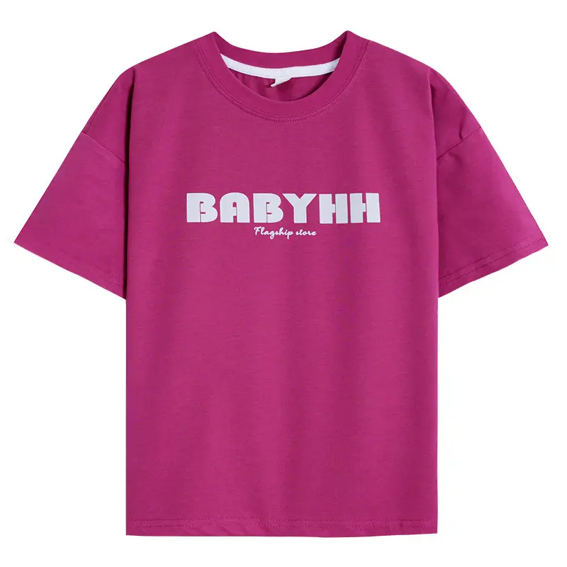 Boys Pink Baby Lin T-Shirt 2024 Summer Wear - Image 7