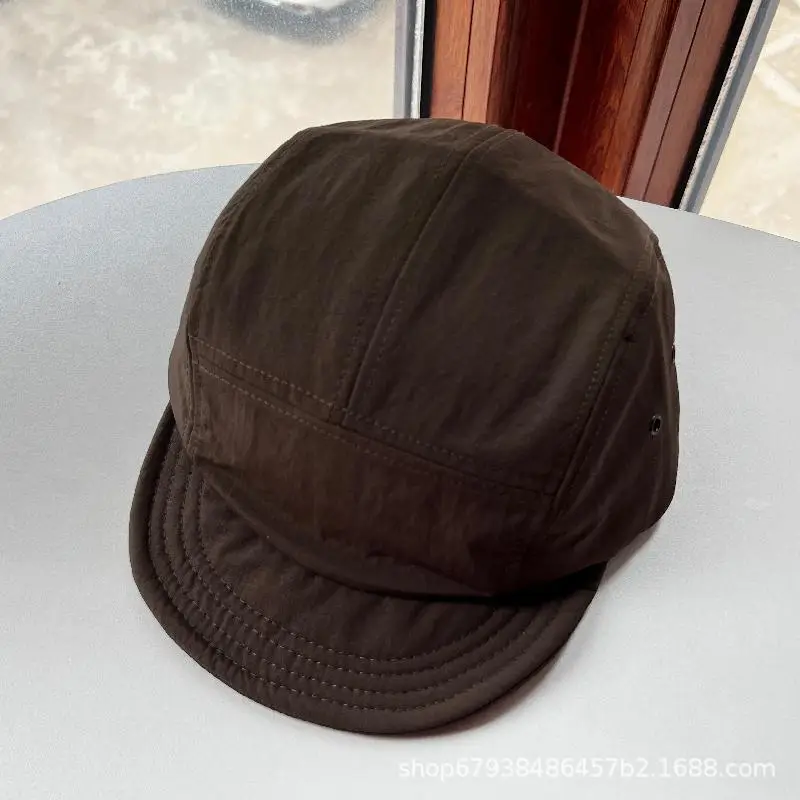Women's Brown Casual Baseball Cap Summer Outdoor Camping - Image 5