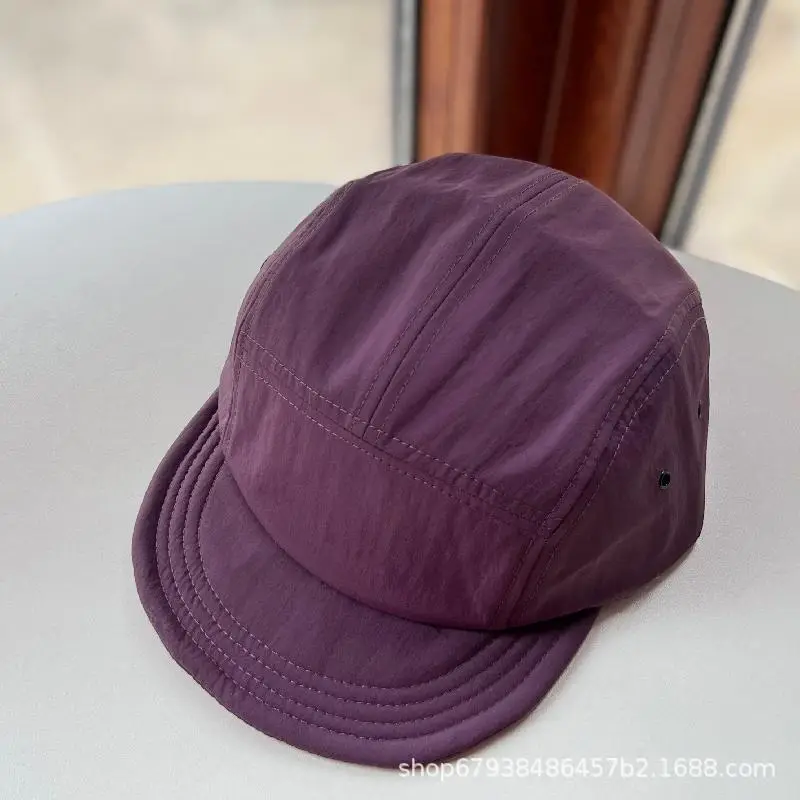 Women's Brown Casual Baseball Cap Summer Outdoor Camping - Image 7
