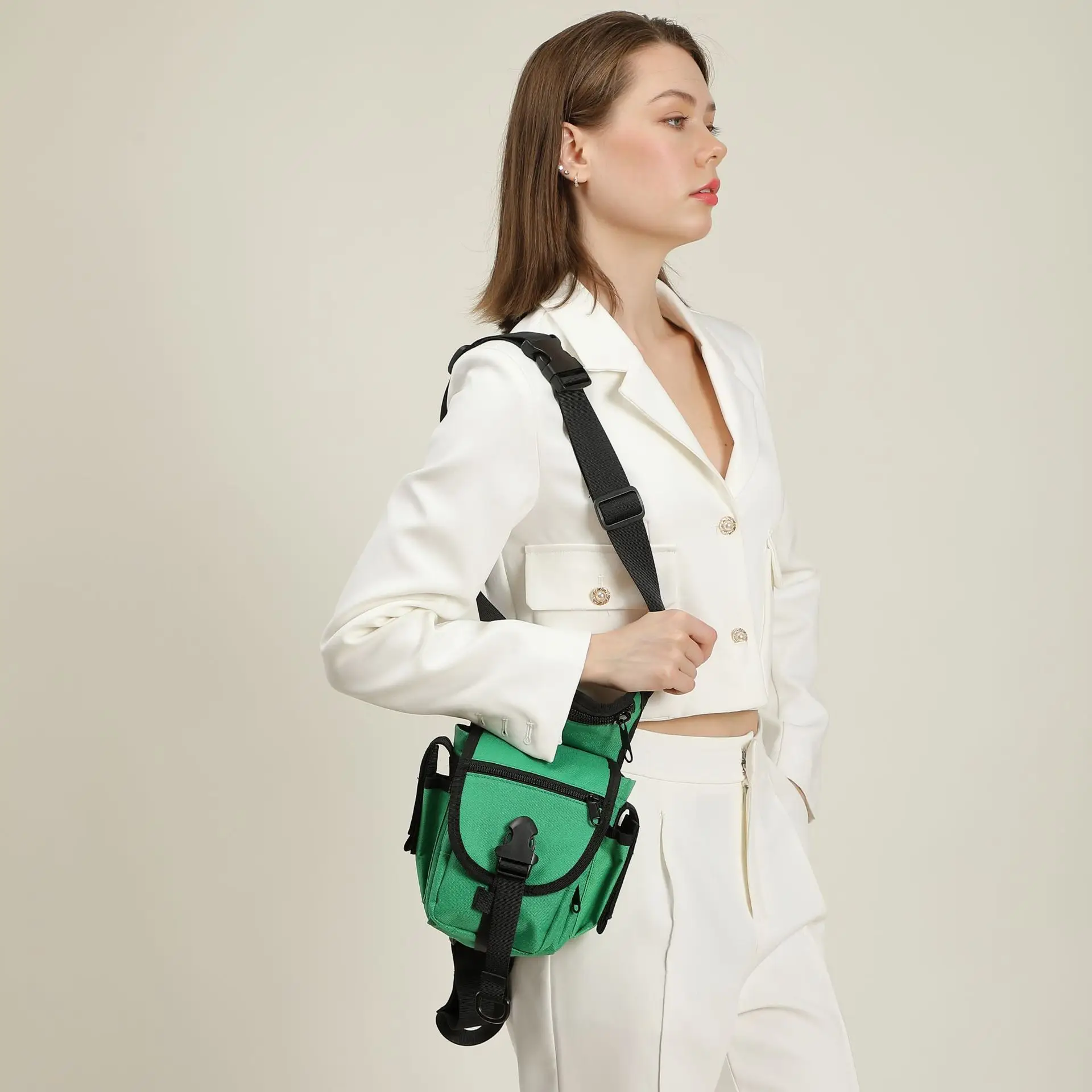 Women's Waist Bag 2024 Large Capacity Casual Solid Color