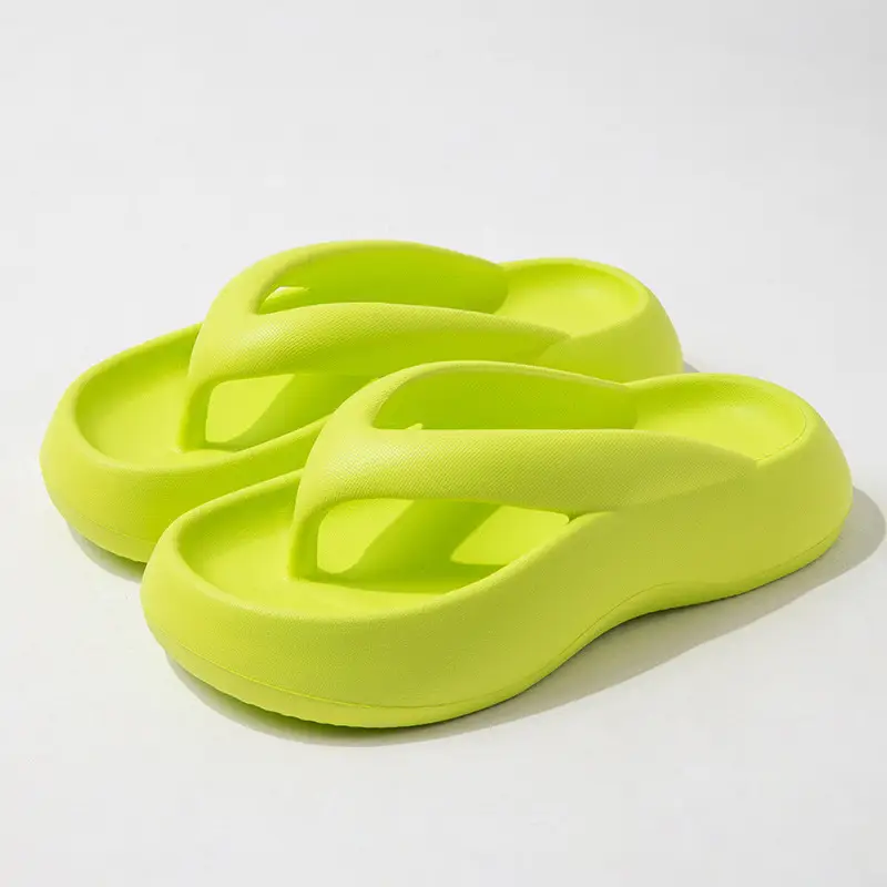 Black EVA Thick Sandals for Women Summer