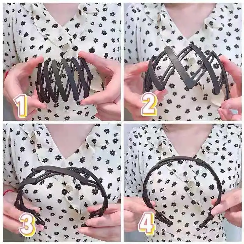 Retractable Hairpin Headband Non-Slip Travel Carry-On — feature 5