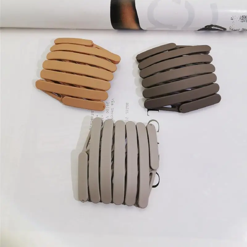 Folding headband-ginger khaki brown