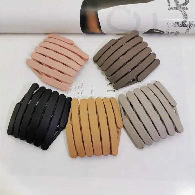 Folding headband -5 color 5 piece set