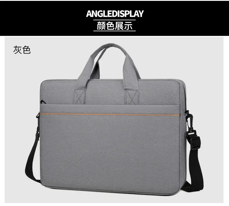 15inch Laptop Bag Blue Men's Business Shoulder Bag — feature 11