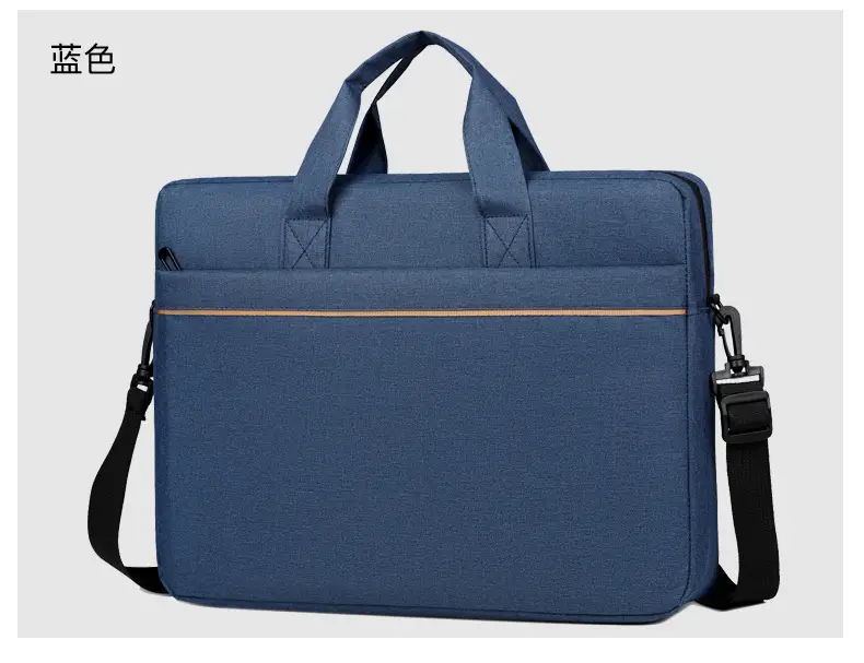 15inch Laptop Bag Blue Men's Business Shoulder Bag — feature 13
