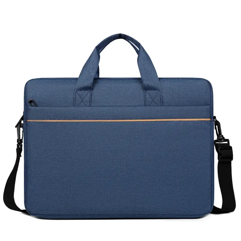 15inch Laptop Bag Blue Men's Business Shoulder Bag - Image 3