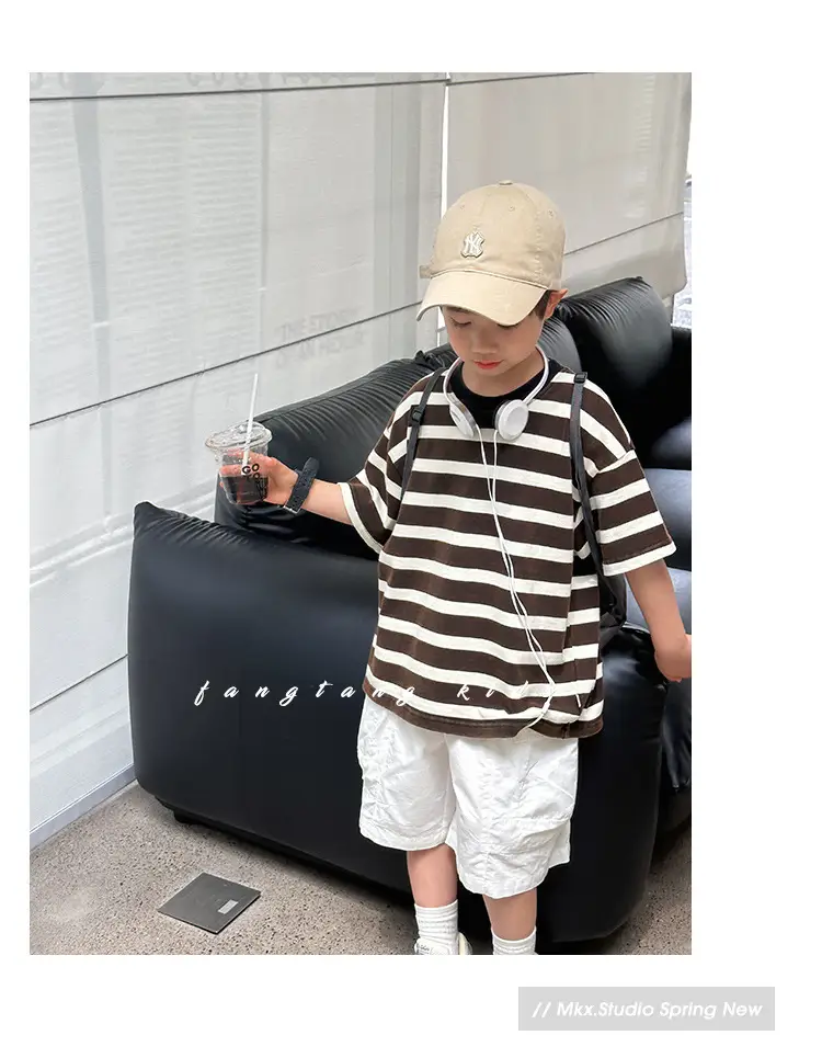 Boys Cargo Shorts Summer Wear 2025 New Korean Style Casual Pants Kidsren Medium Pants Five-Quarter Pants Medium and Large Kidsren's Pants — feature 11