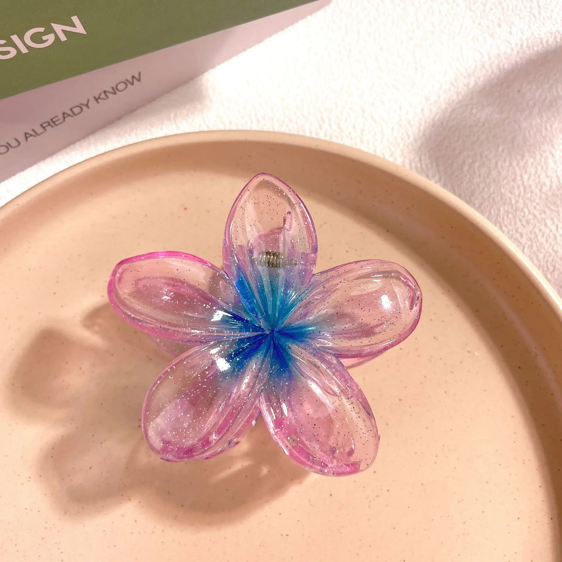 Green Butterfly Hairpin for Women
