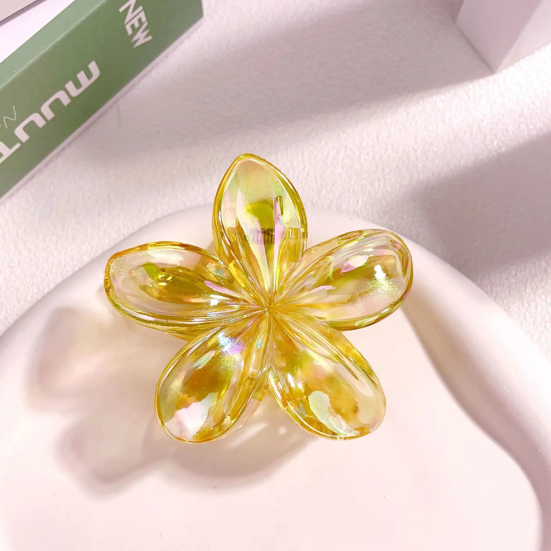 Green Butterfly Hairpin for Women