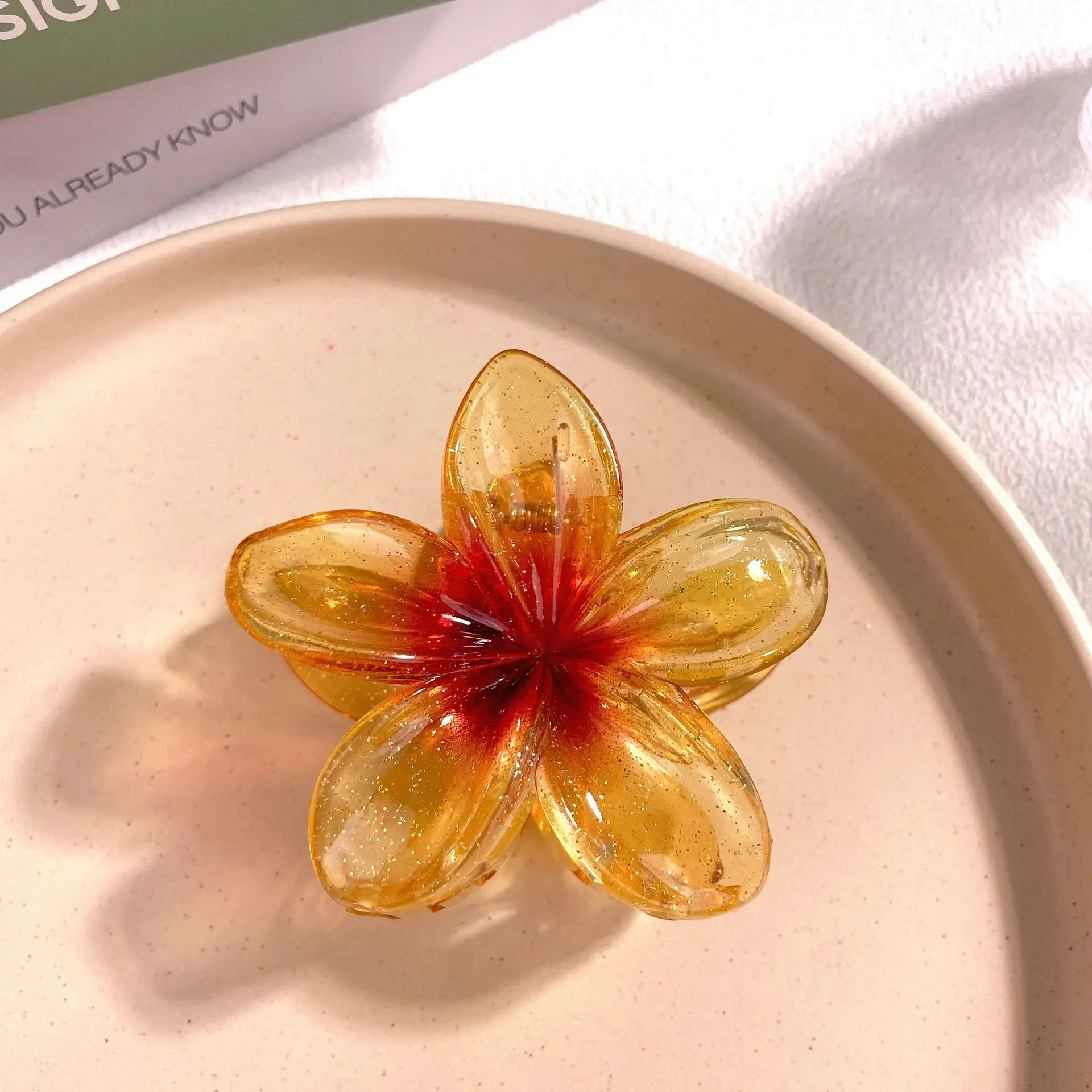 Green Butterfly Hairpin for Women
