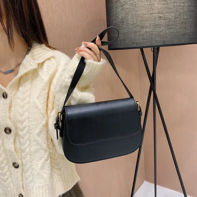 Retro Simple Underarm Bag for Women Brown 2026 - Image 7