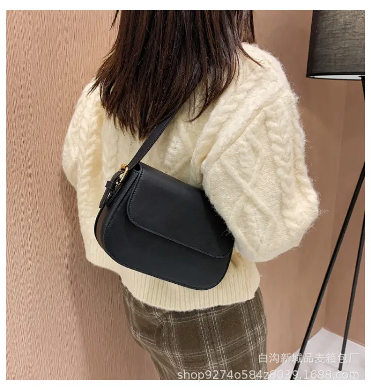 Retro Simple Underarm Bag for Women Brown 2026 — feature 17
