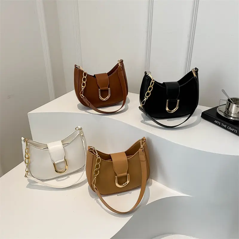 White Square Underarm Bag for Women 2025 - Image 6