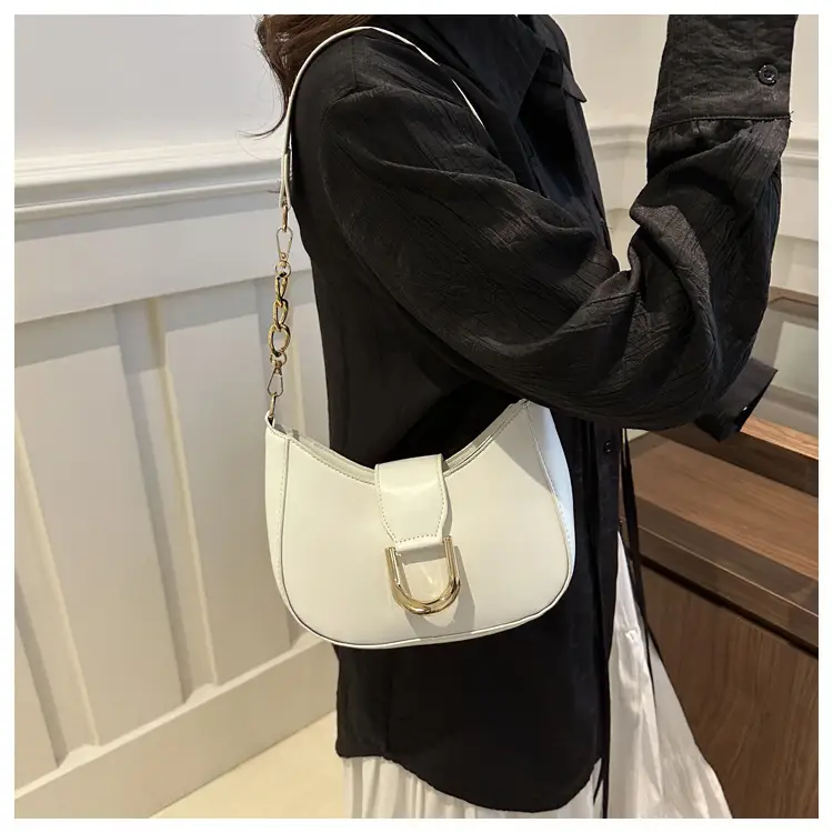White Square Underarm Bag for Women 2025 — feature 8