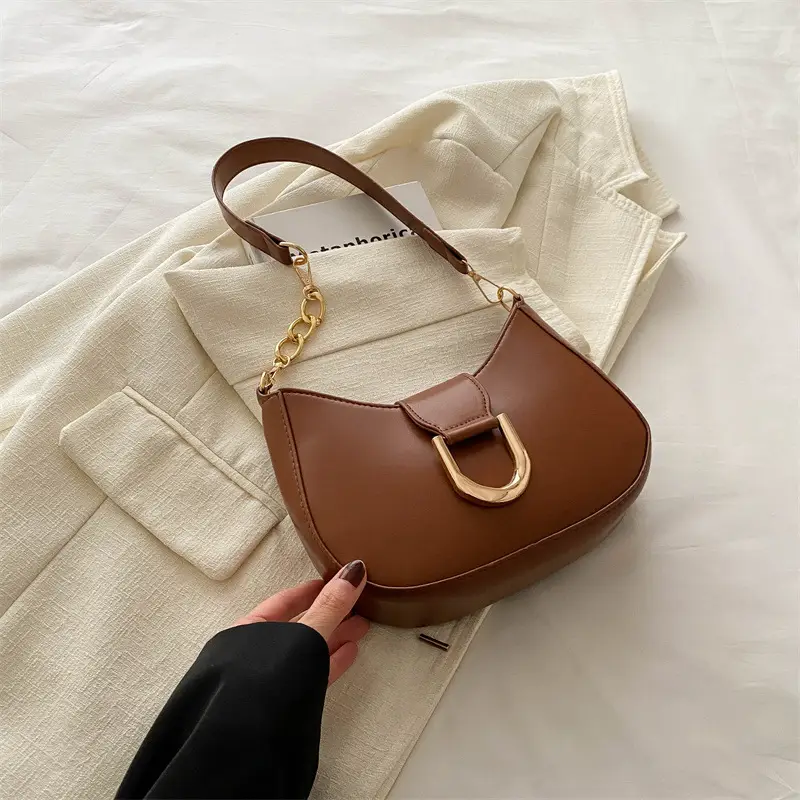White Square Underarm Bag for Women 2025 - Image 2