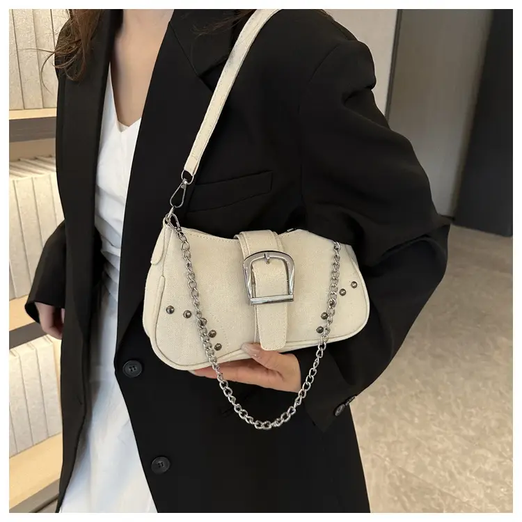 Blue Denim Shoulder Bag for Women Summer 2025 — feature 16