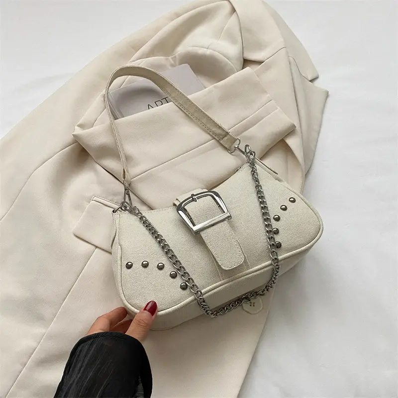 Blue Denim Shoulder Bag for Women Summer 2025