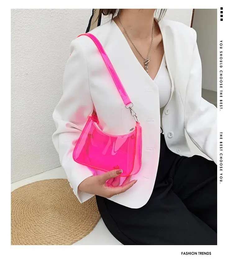 Transparent Korean Style Shoulder Bag for Women — feature 1