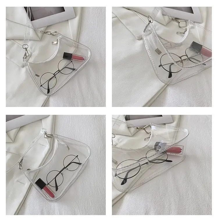 Transparent Korean Style Shoulder Bag for Women — feature 10